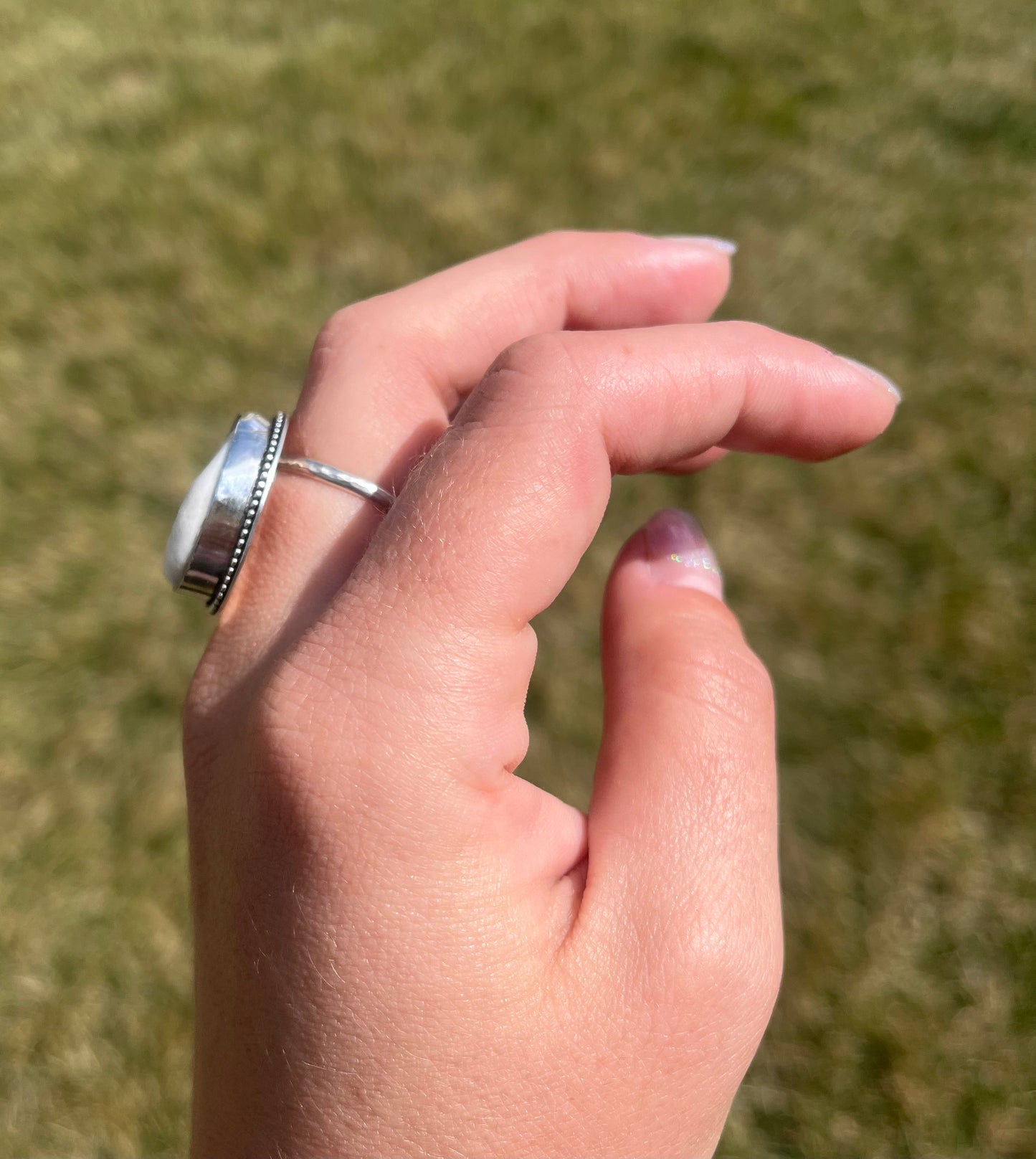 Cowrie Shell Ring