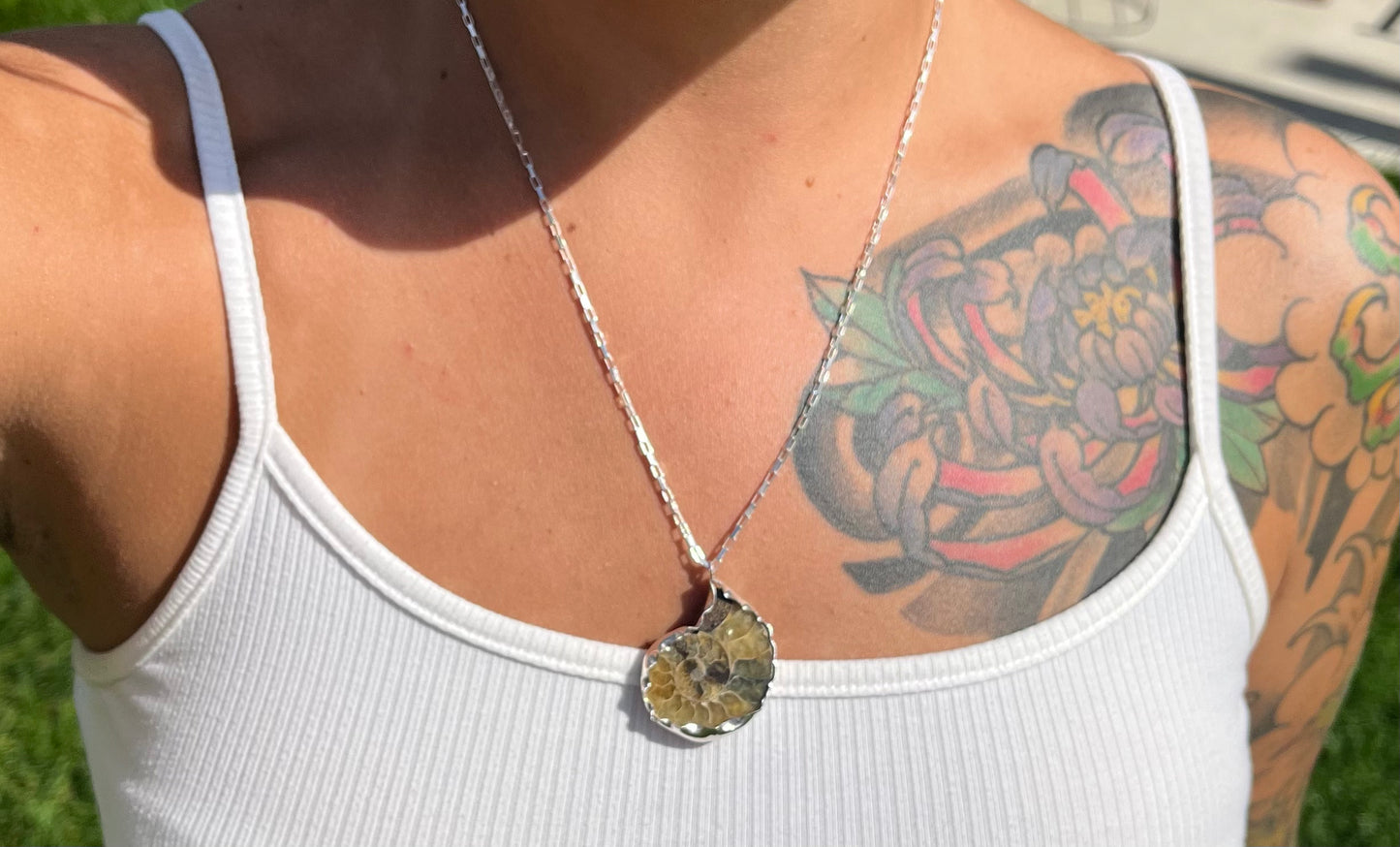 Ammonite Necklace