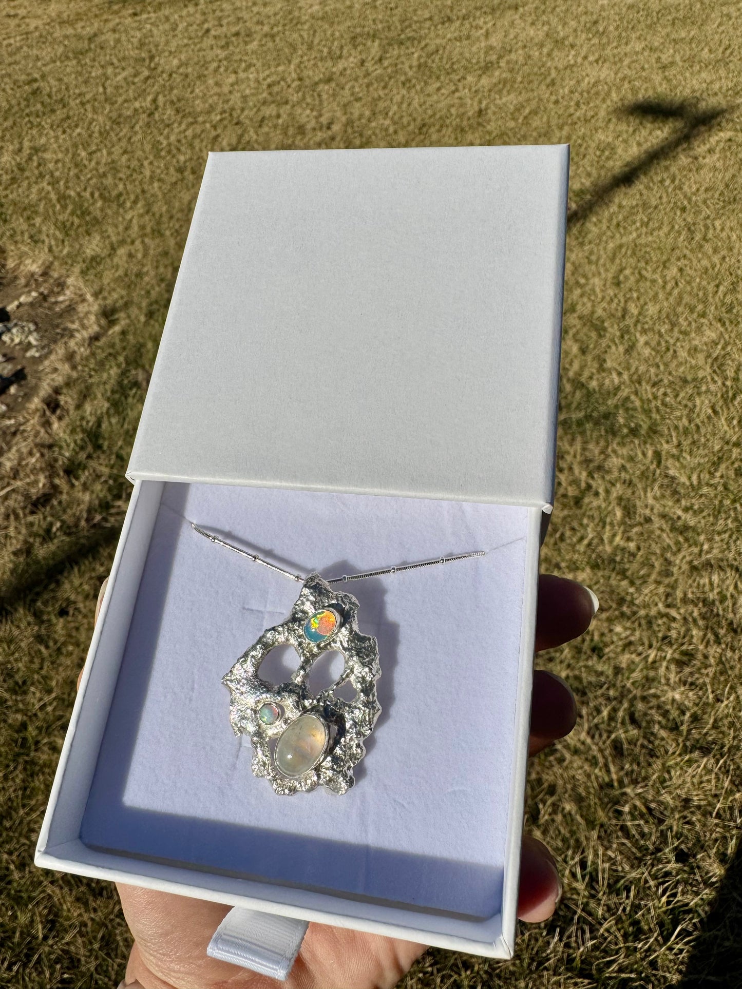 Opal & Moonstone Necklace