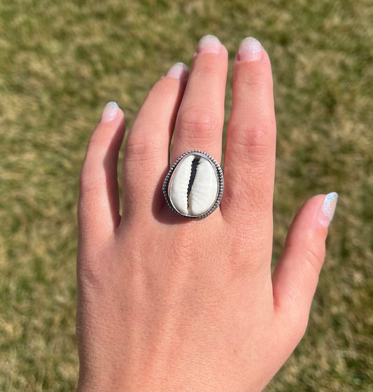 Cowrie Shell Ring