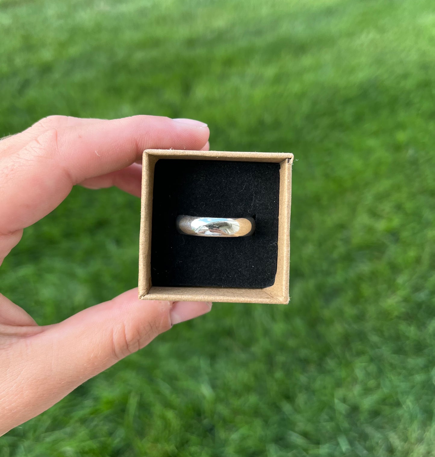 Chunky Silver Ring