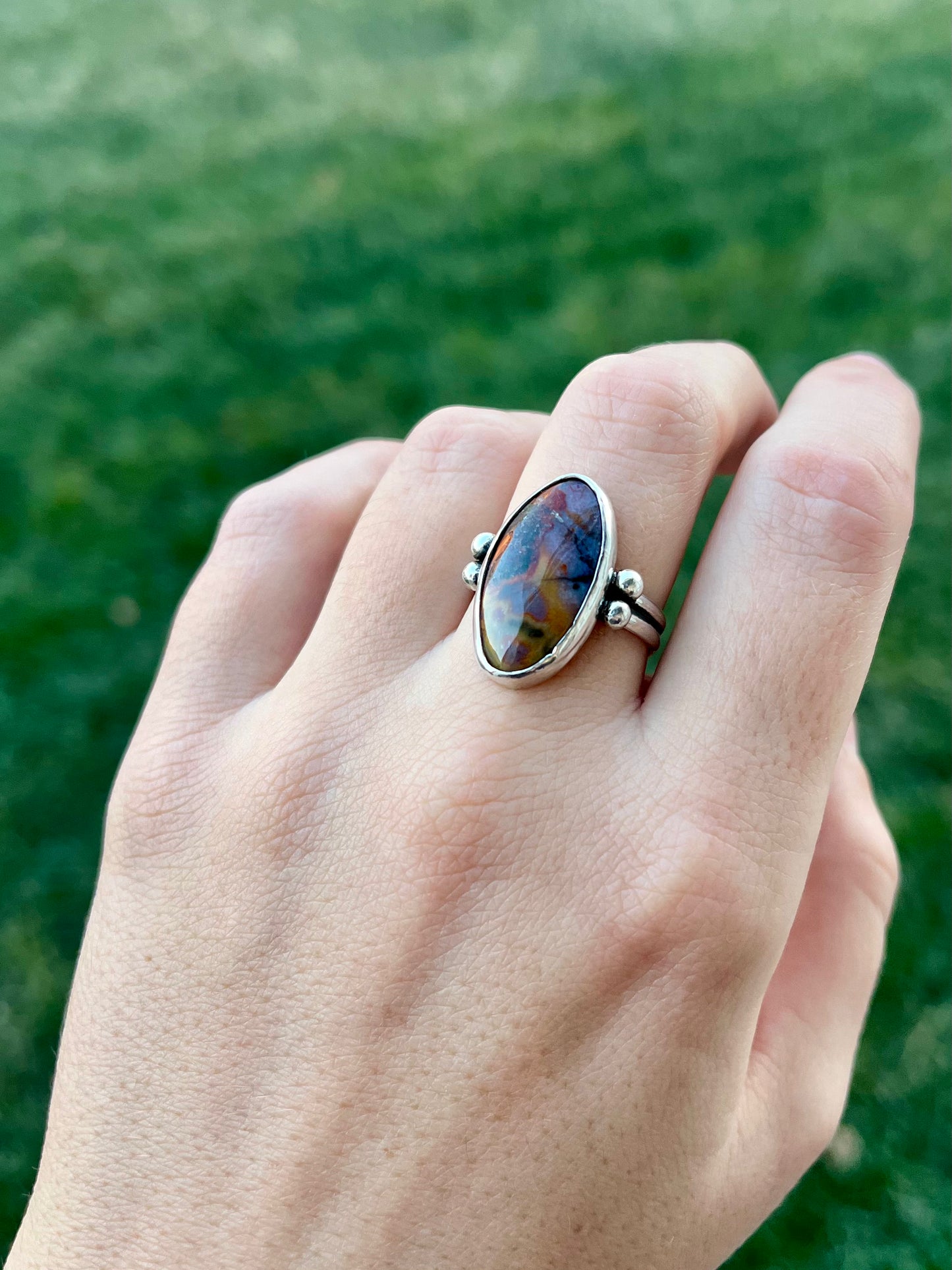 Boulder Jasper Ring