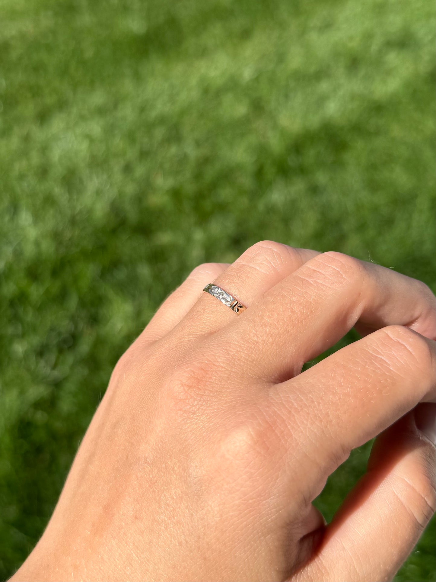 Floral Gold Ring
