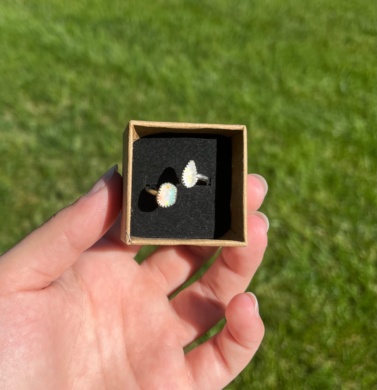 Opal & Moonstone Ring - MTO