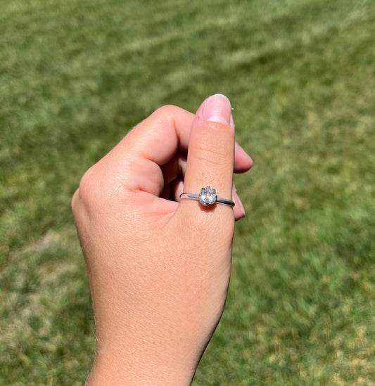 Lab Created Diamond Ring