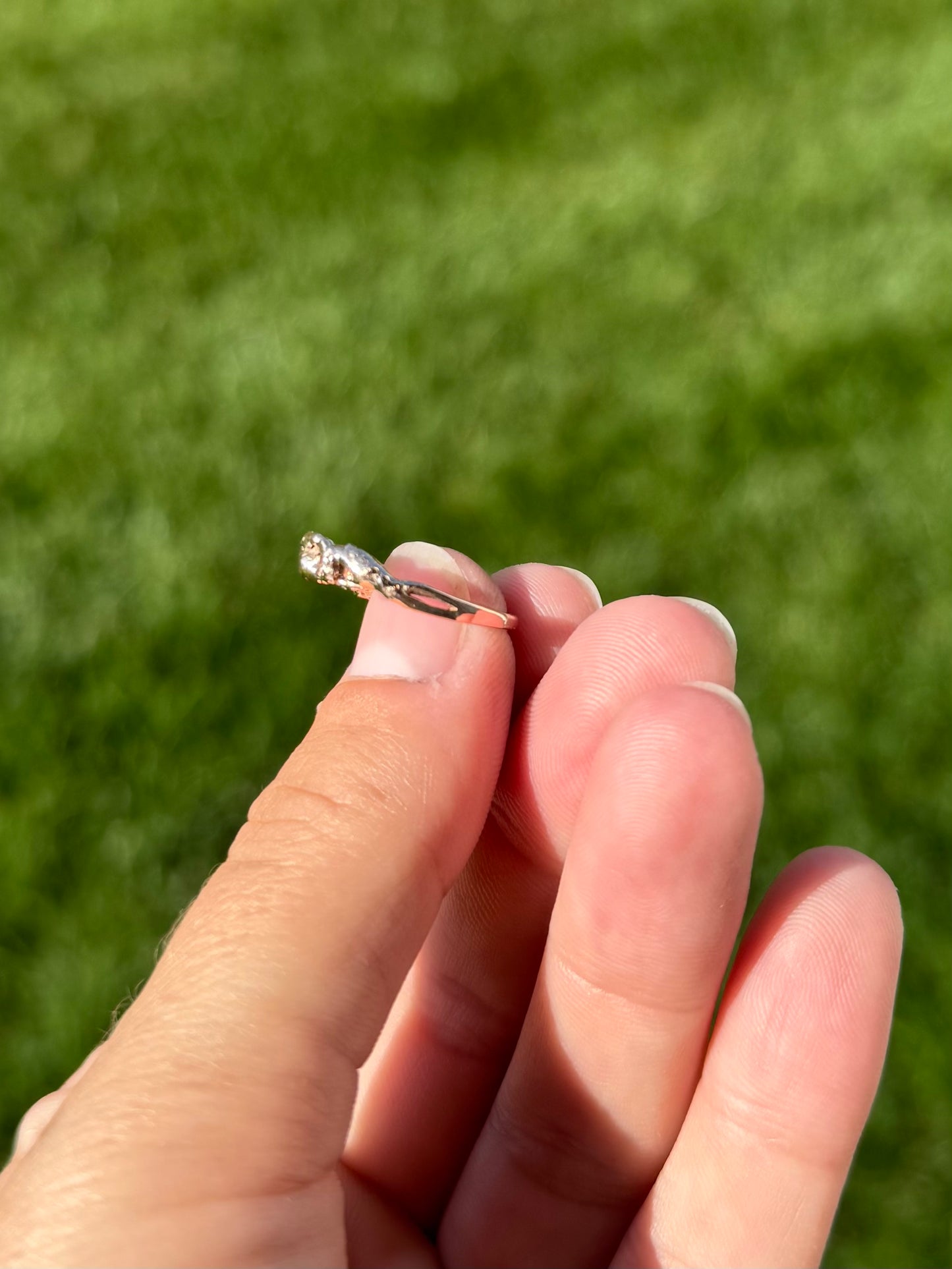 Organic Rose Gold Ring