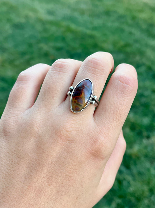 Boulder Jasper Ring
