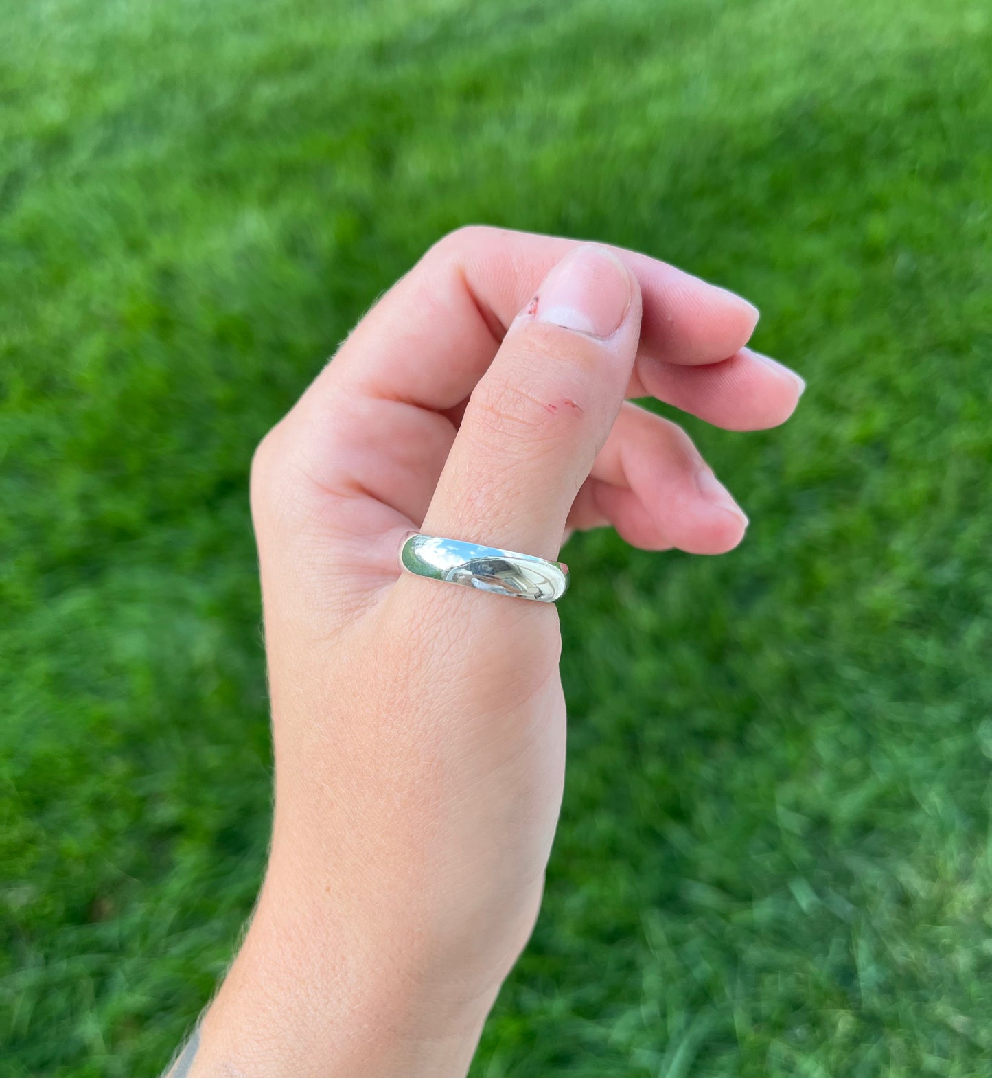 Chunky Silver Ring