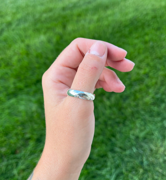 Chunky Silver Ring