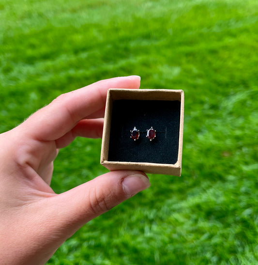 Garnet Earrings