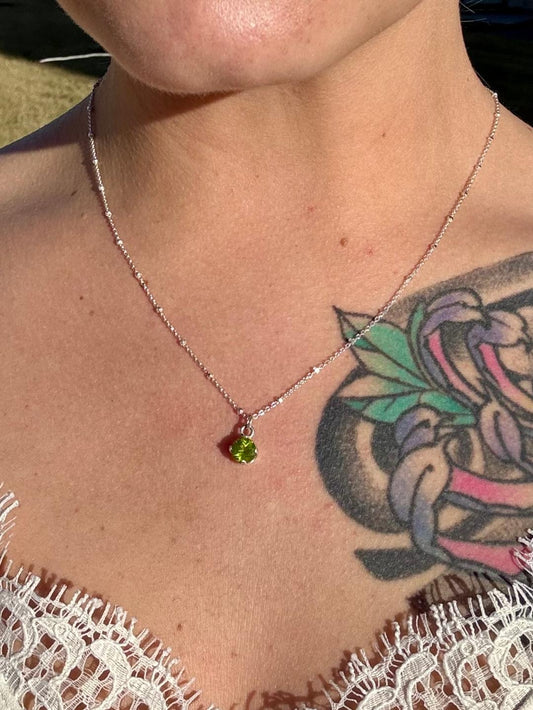 Peridot Necklace